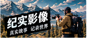 剧综影话与纪录编辑主题画面
